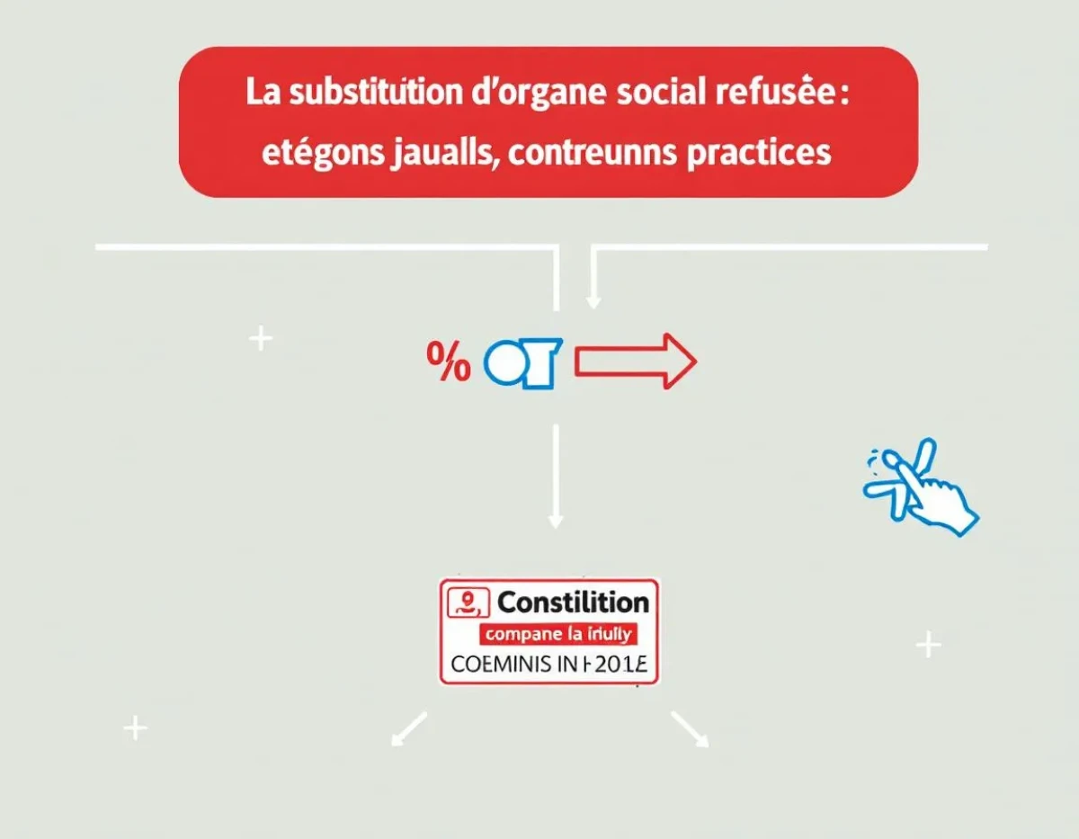 La substitution d'organe social refusée : enjeux juridiques et conséquences pratiques