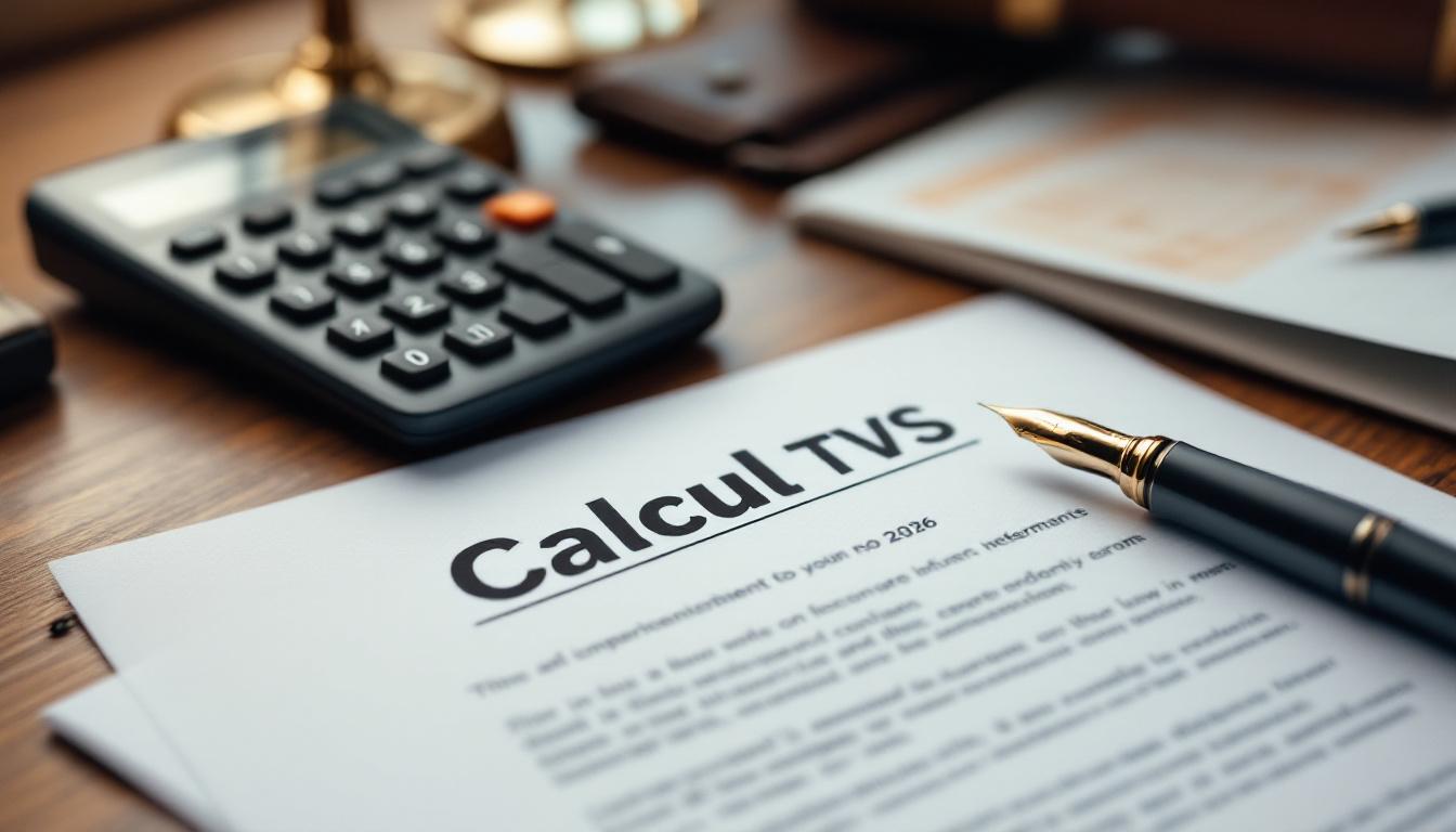 Calcul TVS 2026 : méthode détaillée pour les entreprises